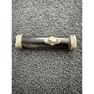 Vintage Eveready Daylo Black Fish Eye Flashlight 5.5" Works